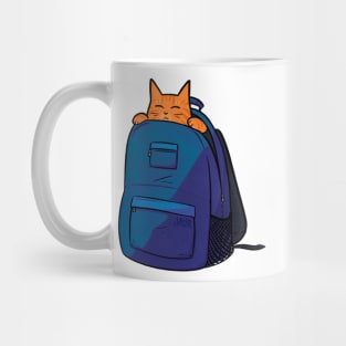 Orange Catpack Mug